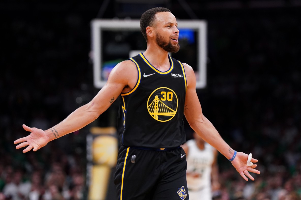 Basketball_NBA_Golden State Warriors' Stephen Curry