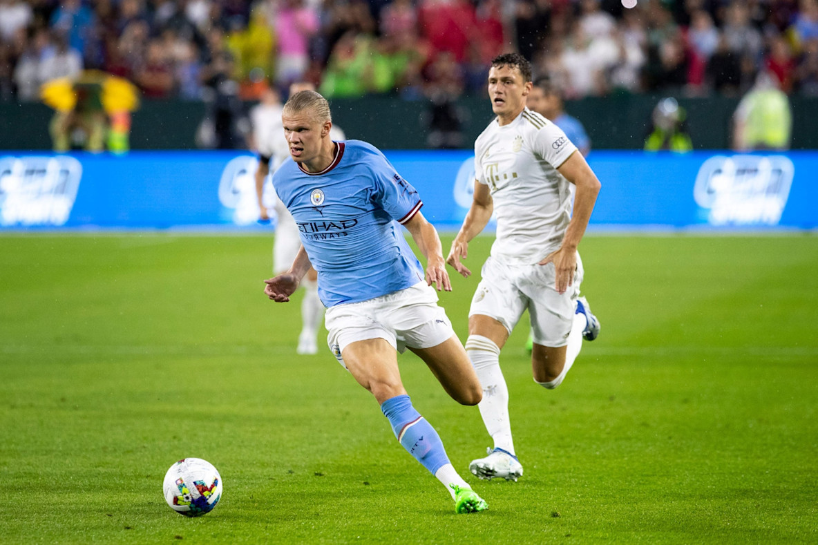 Soccer_EPL_Manchester City forward Erling Haaland