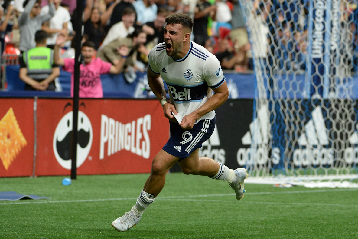 Soccer_MLS_Lucas Cavallini celebrates