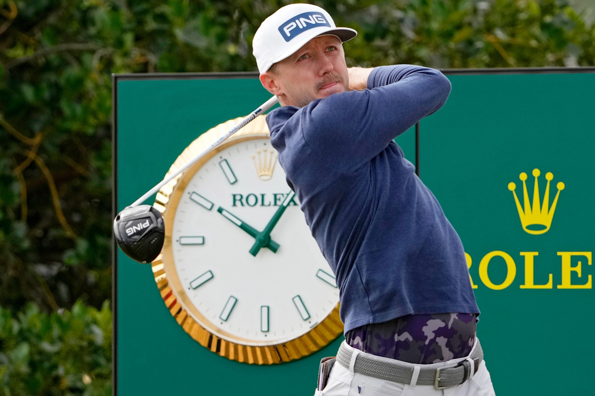 Golf_British Open_Mackenzie Hughes at St. Andrews Old Course