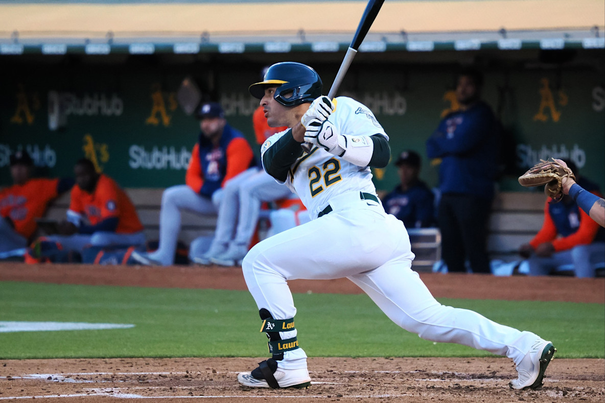 Baseball_MLB_Oakland Athletics right fielder Ramon Laureano