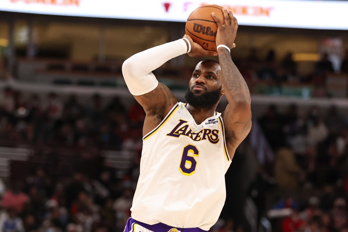 Basketball_NBA_Los Angeles Lakers' LeBron James