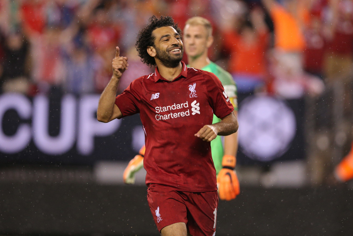 Soccer_EPL_Liverpool forward Mohamed Salah