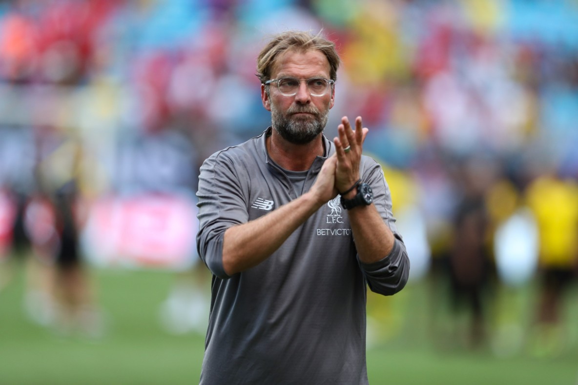 Soccer_EPL_Liverpool manager Jurgen Klopp